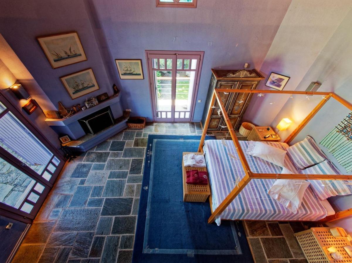 Вілла Tsagkarada Country Estate With Pool Екстер'єр фото