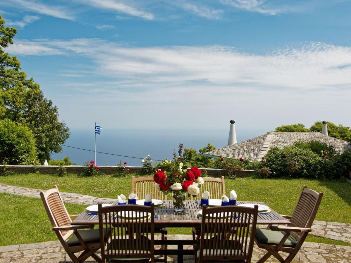 Вілла Tsagkarada Country Estate With Pool Екстер'єр фото