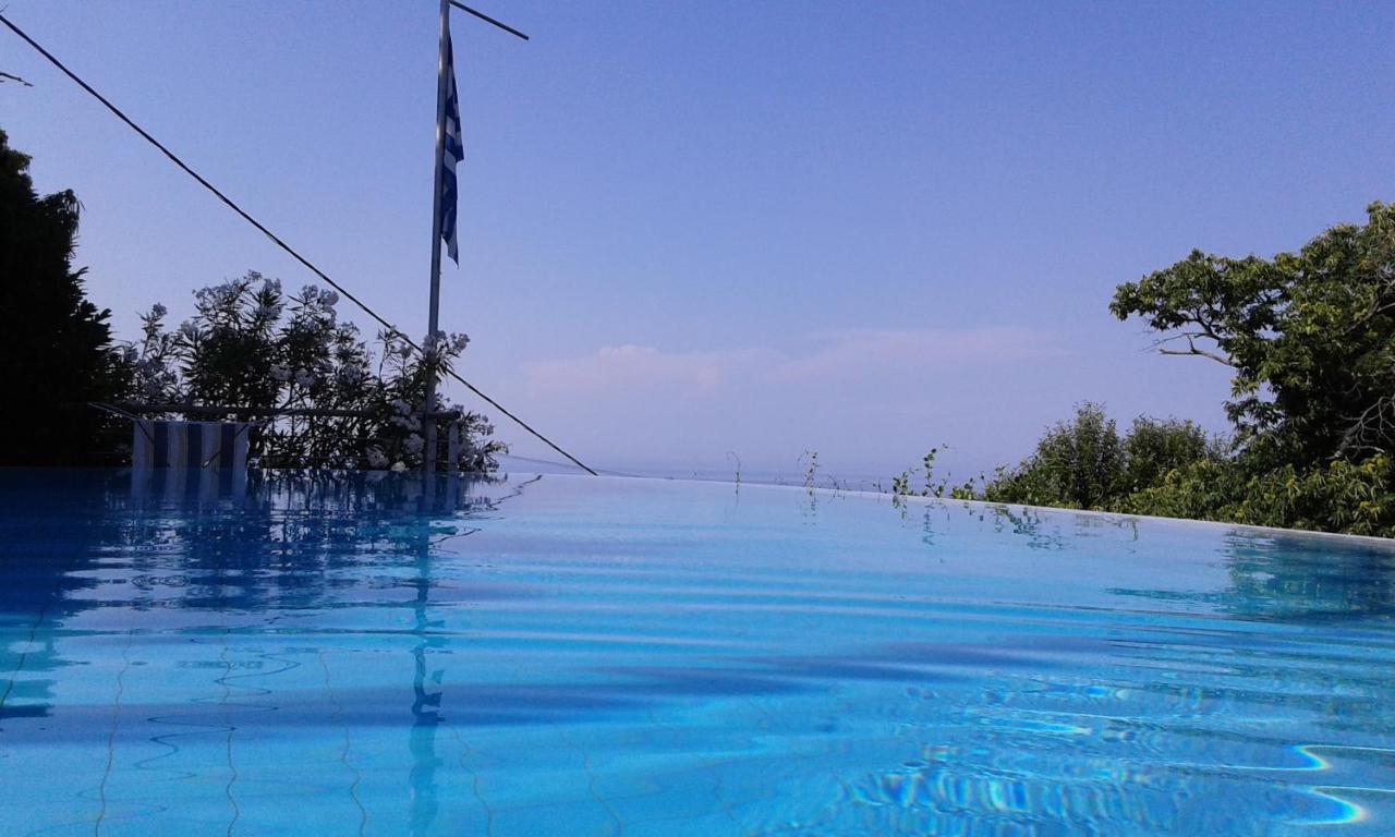 Вілла Tsagkarada Country Estate With Pool Екстер'єр фото