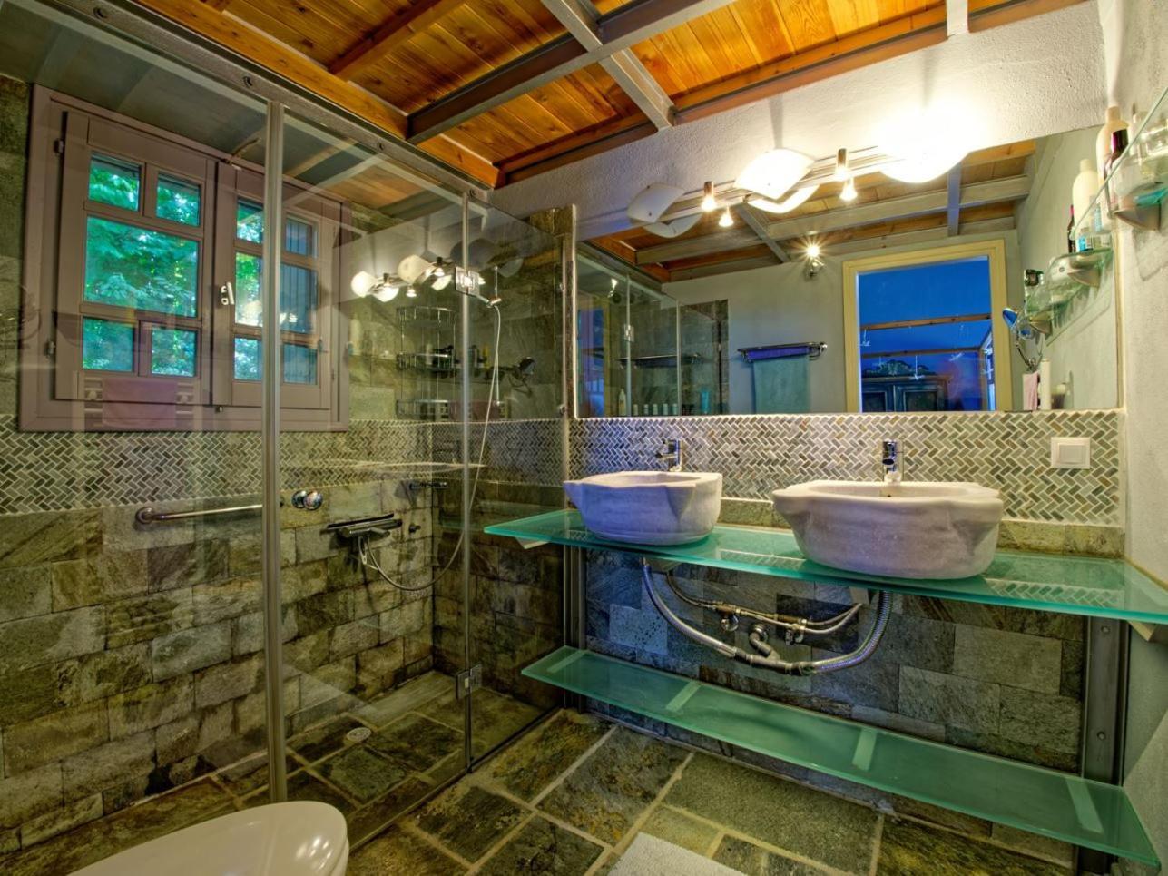 Вілла Tsagkarada Country Estate With Pool Екстер'єр фото